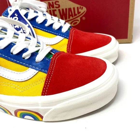 VANS Women Size 7 Old Skool 36 DX Anaheim Canvas Multi Low Size 7 VN0A54F34SB - Picture 8 of 11